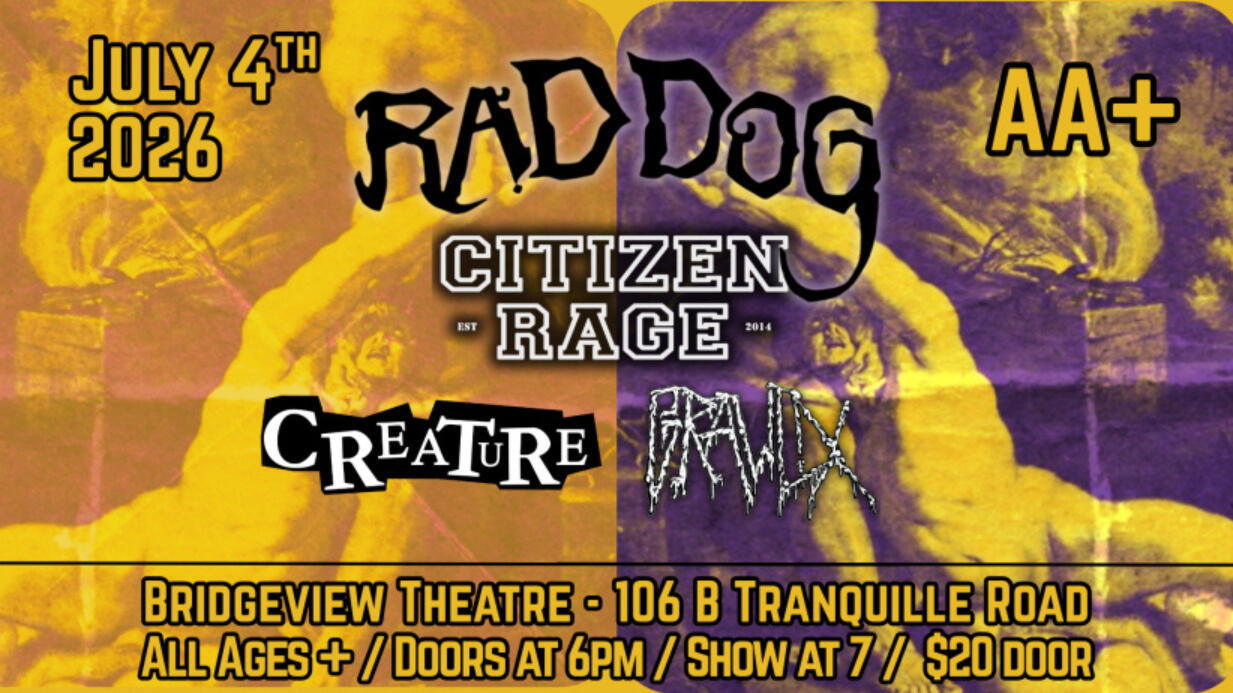 RAD DOG SQR POSTER 2026