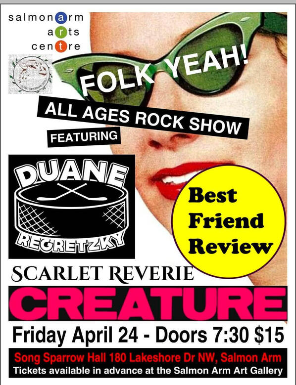 Folk Yeah! (Friday April 24, Salmon Arm)