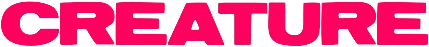 CREATURE (pink)